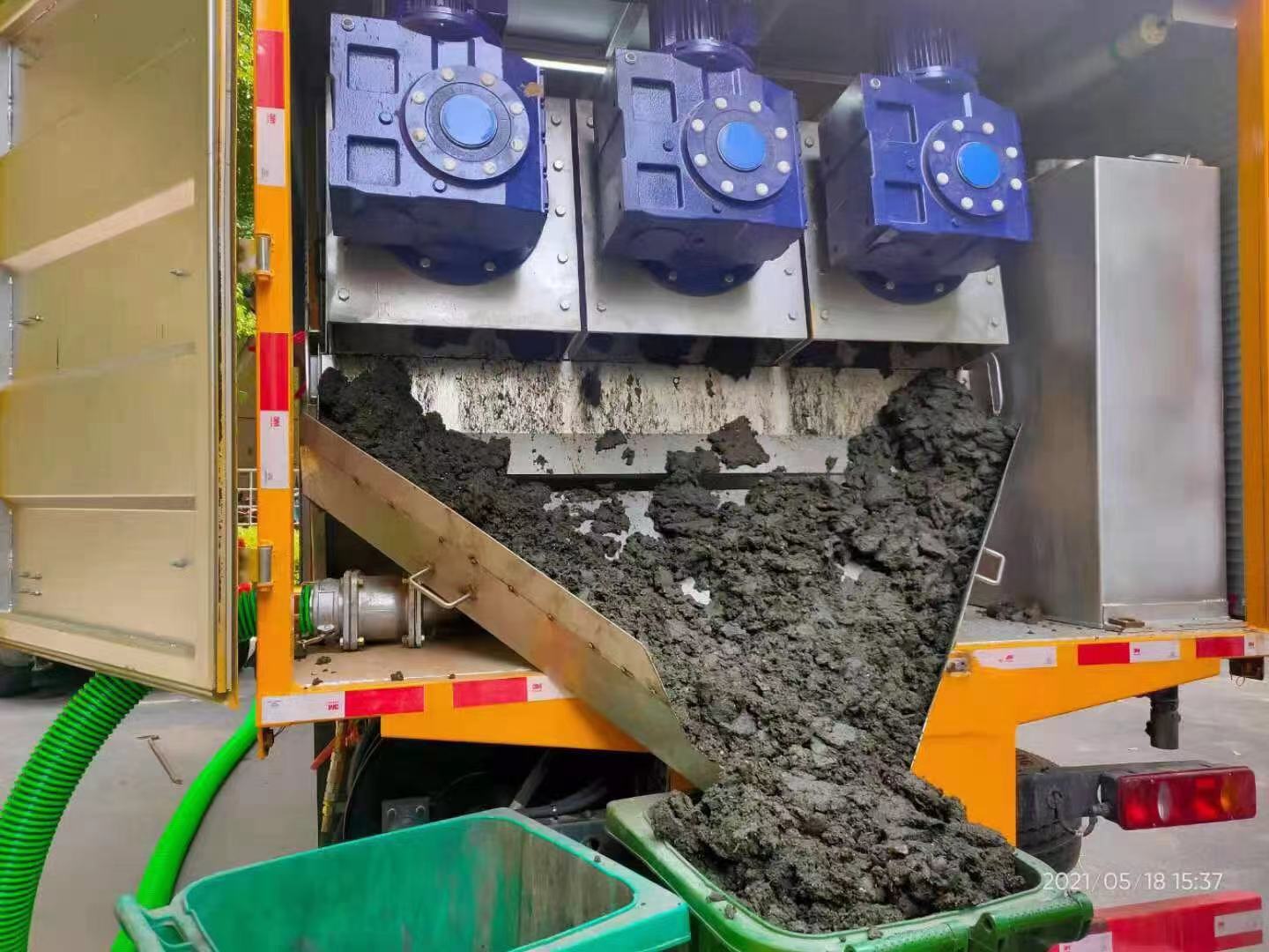 烟台化粪池清掏城市维护站-泥浆净化干湿分离处理